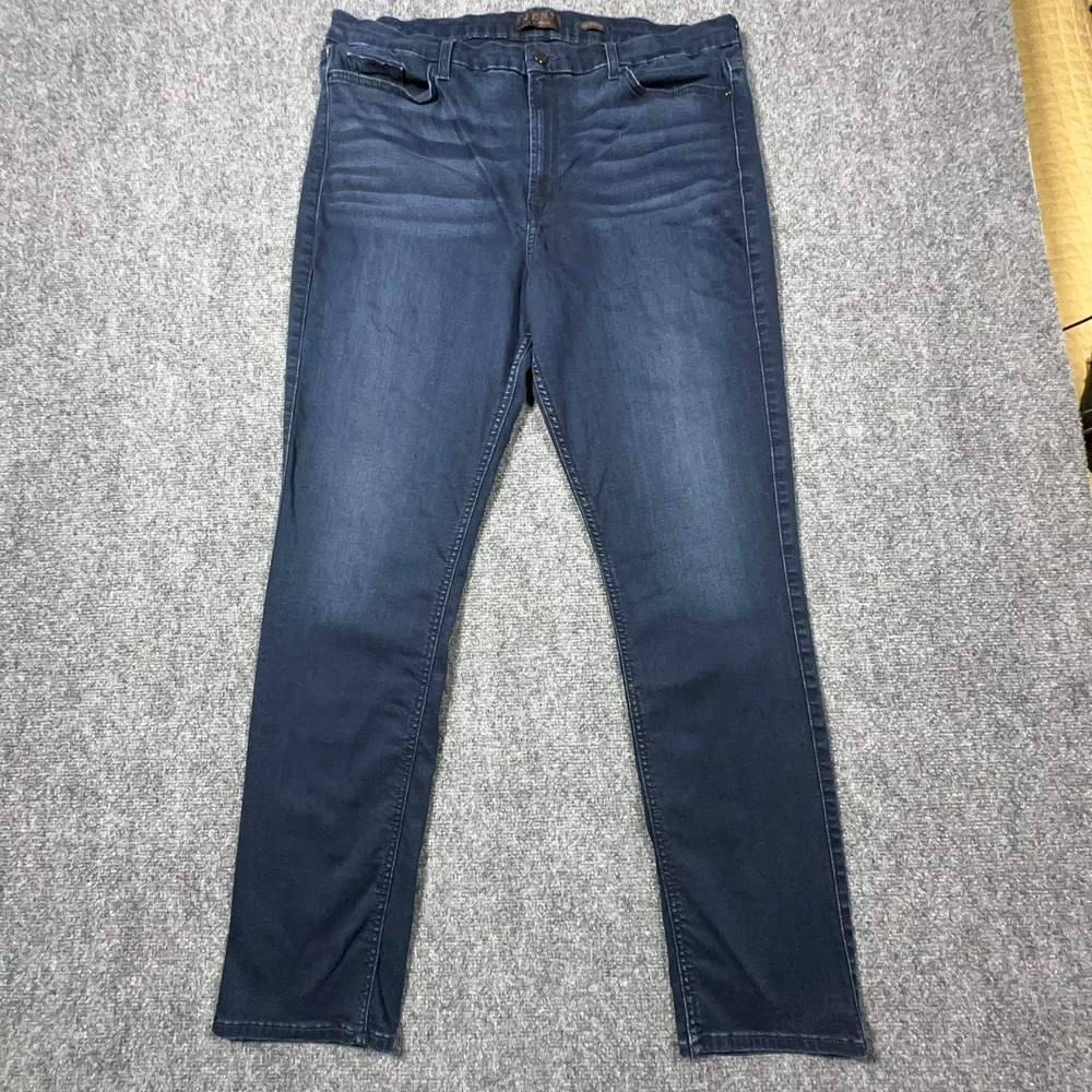 Jen7 by 7 For All Mankind Slim Straight Jeans Indigo Dark Wash 18 GS0890913A